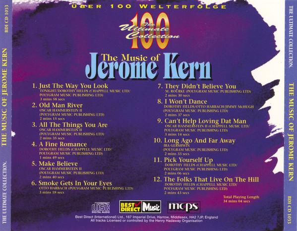Jerome Kern - Music Of Jerome Kern - Cd