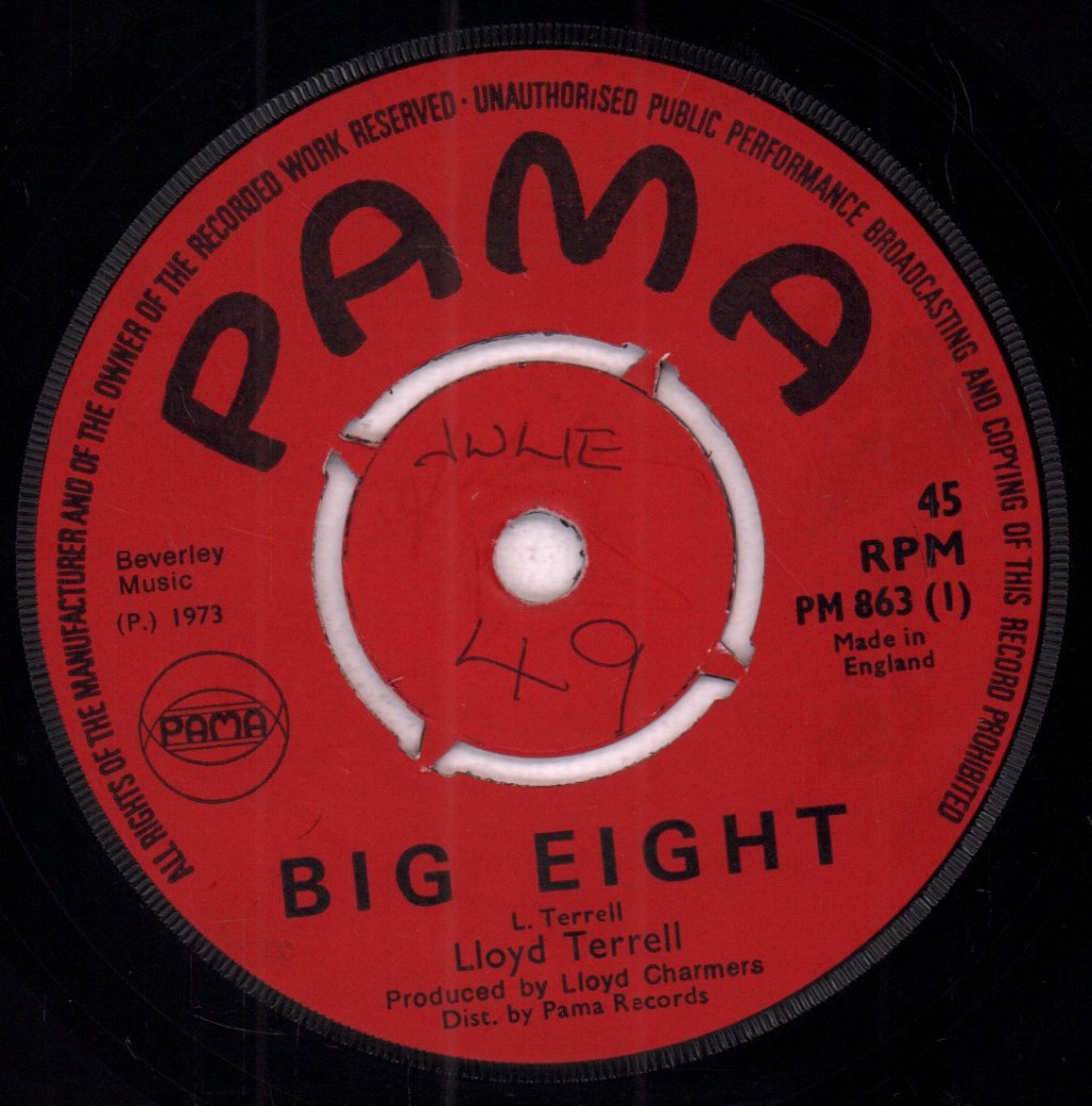 Lloyd Terrell/Junior Byles - Big Eight/Auntie Lu Lu - 7 Inch