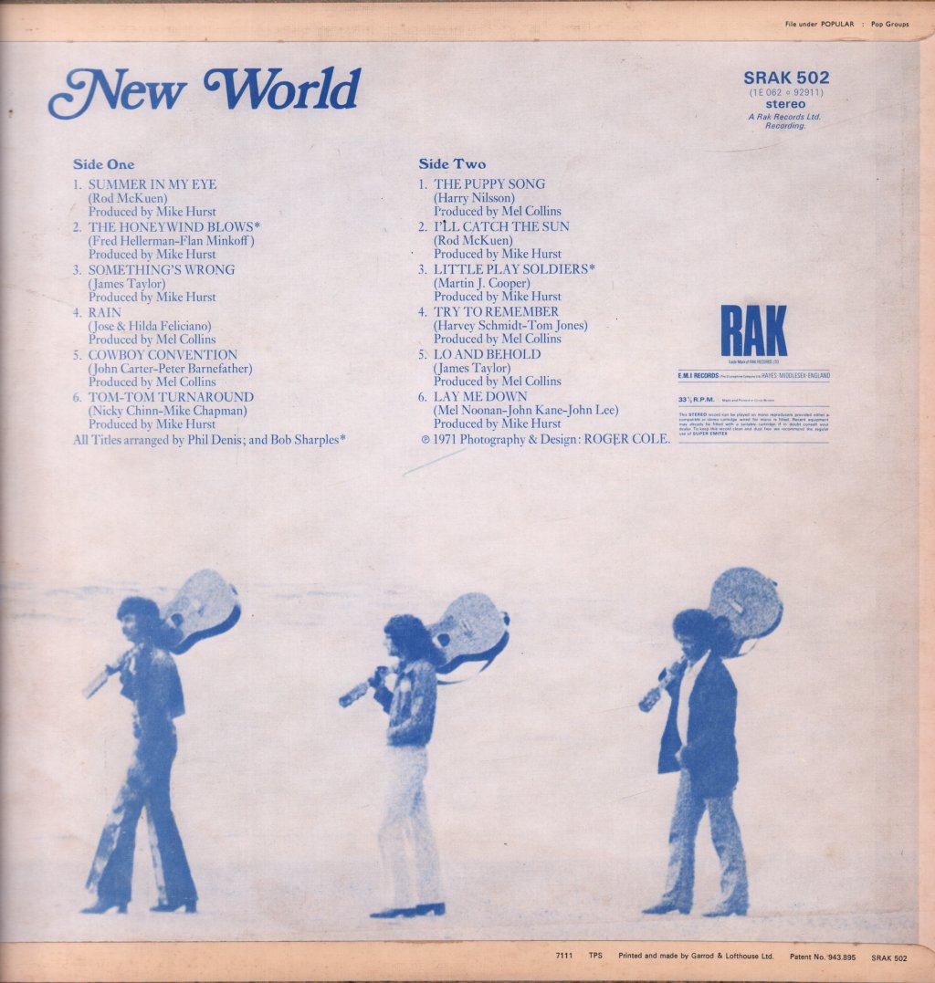 New World - New World - Lp