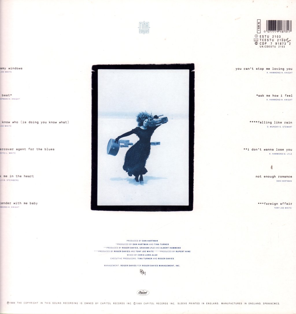 Tina Turner - Foreign Affair - Lp