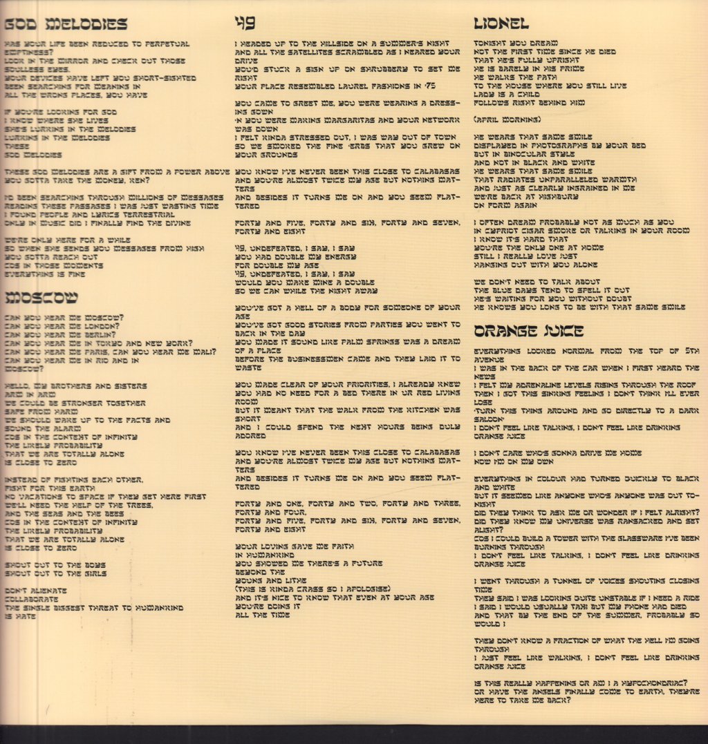 Fryars - God Melodies - Lp