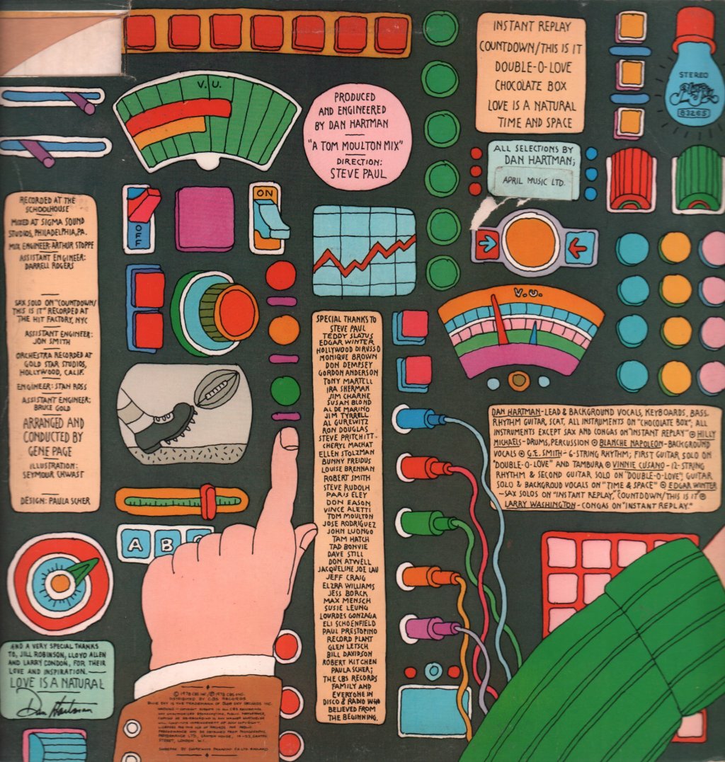 Dan Hartman - Instant Replay - Lp
