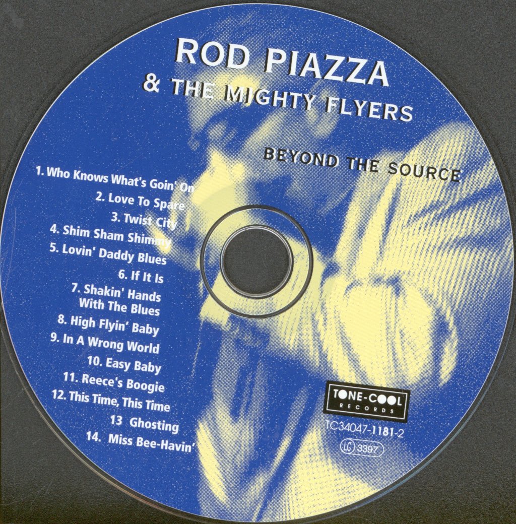 Rod Piazza And The Mighty Flyers - Beyond The Source - Cd