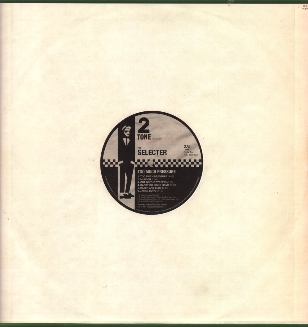 Selecter - Too Much Pressure - Lp
