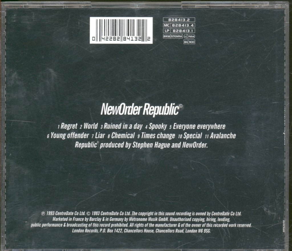 New Order - Republic - Cd