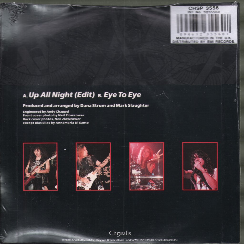 Slaughter (Rock/Metal Group) - Up All Night - 7 Inch