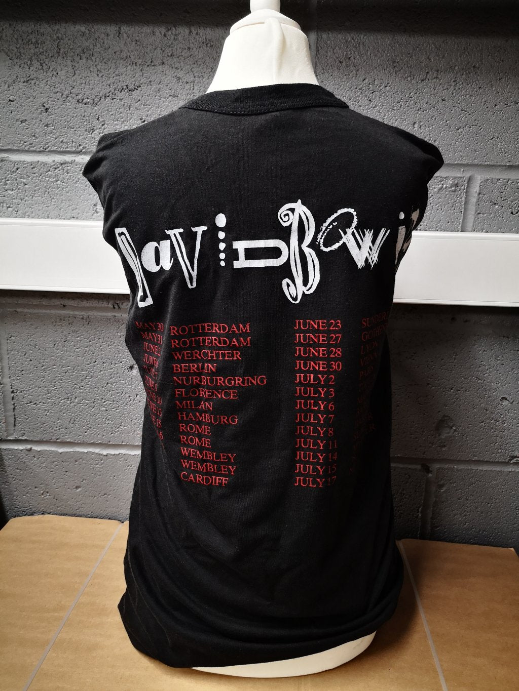 David Bowie - Glass Spider Tour - T Shirt