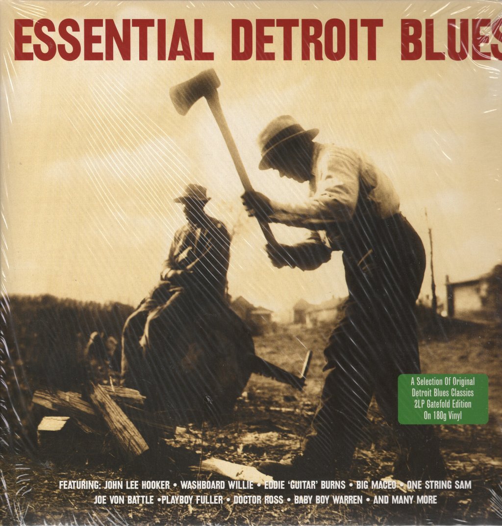Various Artists - Essential Detroit Blues - Double Lp