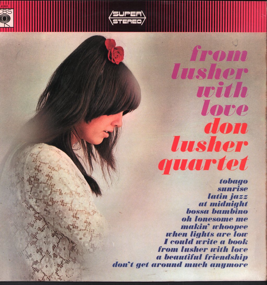 Don Lusher Quartet - From Lusher With Love - Lp