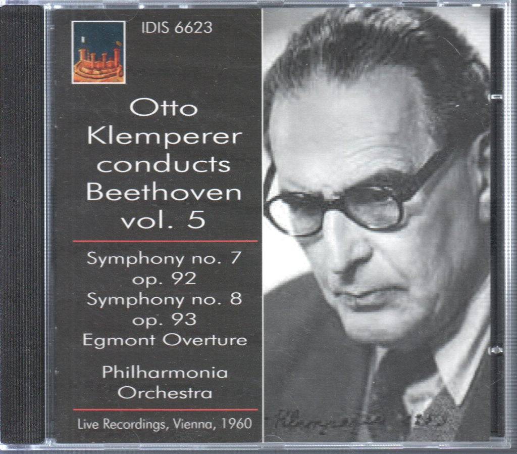 Philharmonia Orchestra - Otto Klemperer Conducts Beethoven Vol.5 - Cd
