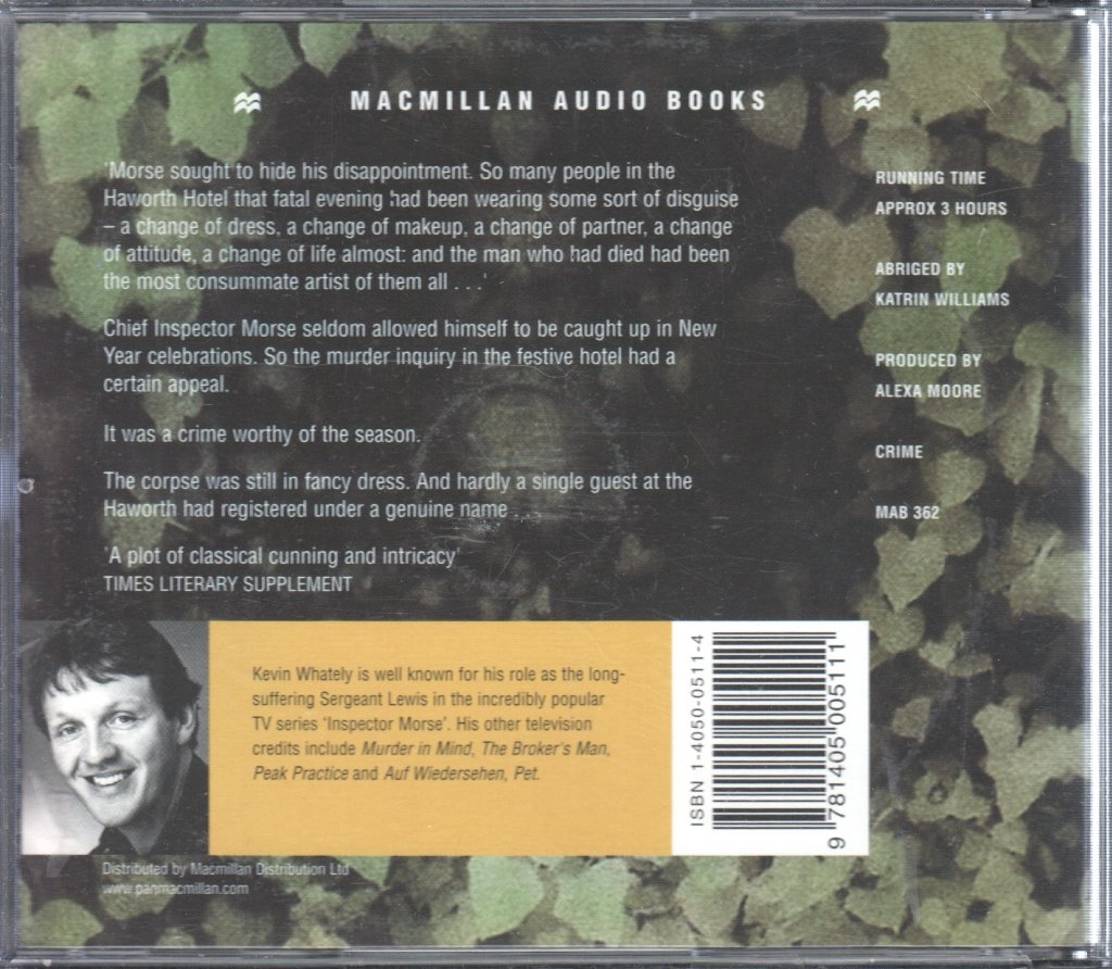 Colin Dexter - Secret Of Annexe 3 - Cd Set