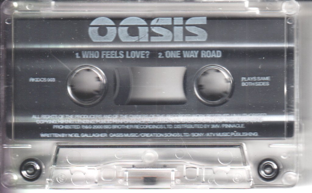Oasis - Who Feels Love - Cassette