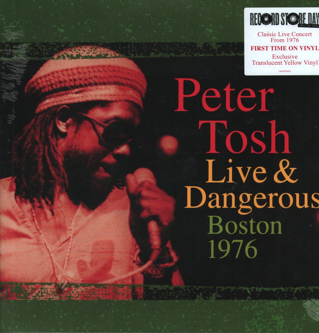 Peter Tosh - Live & Dangerous: Boston 1976 - Double Lp