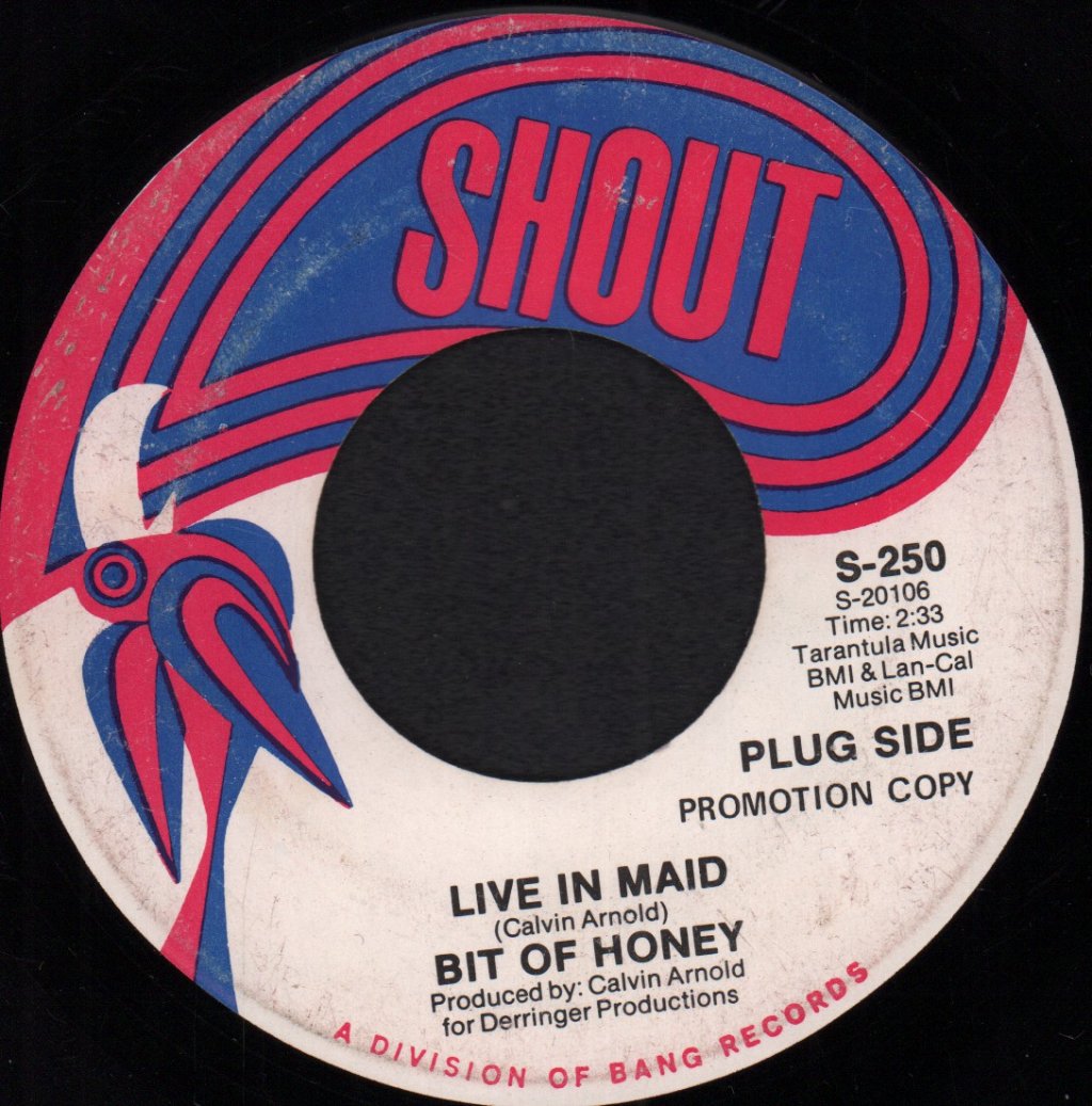 Bit Of Honey - Live In Maid - 7 Inch