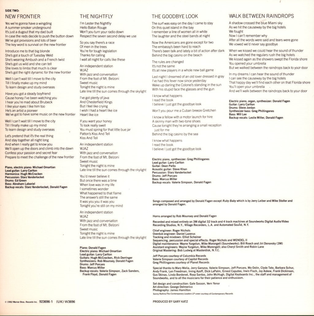 Donald Fagen - Nightfly - Lp
