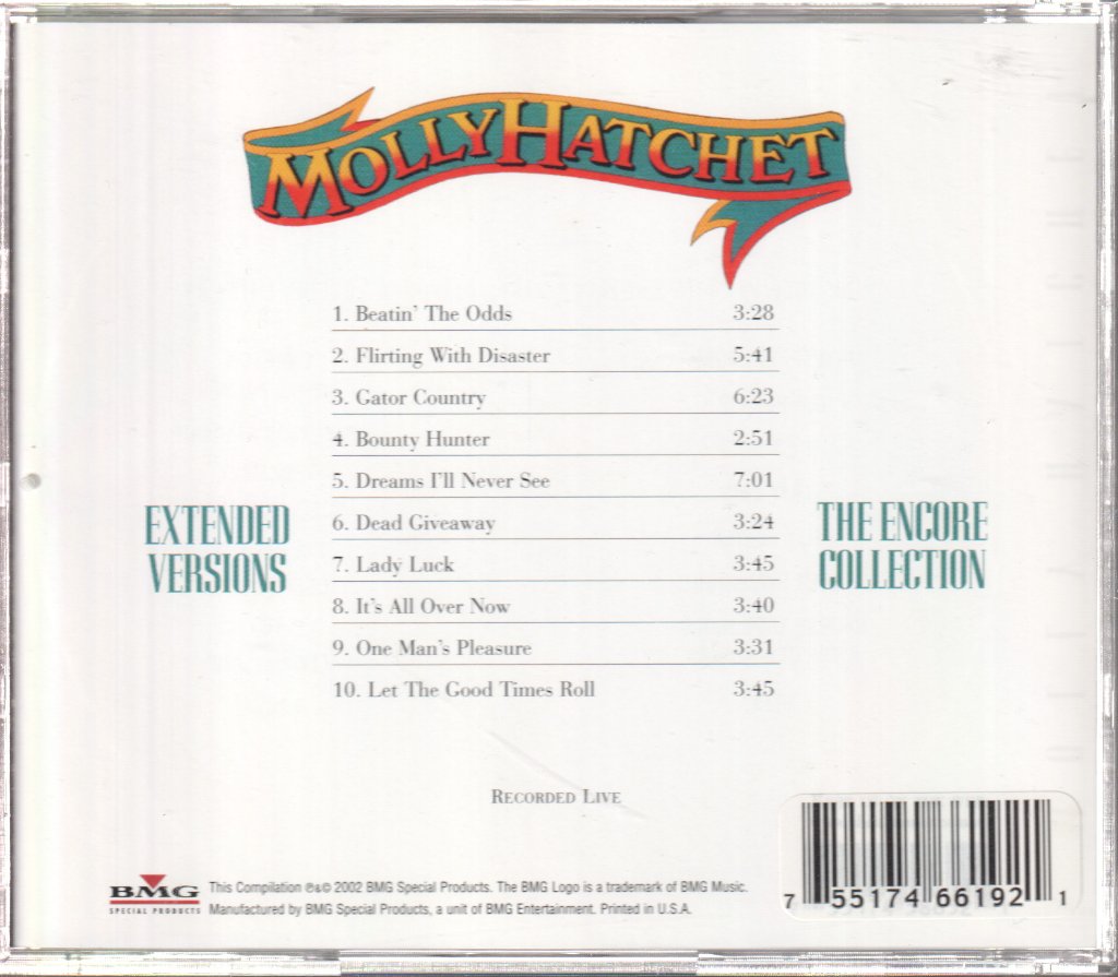 Molly Hatchet - Extended Versions: The Encore Collection - Cd