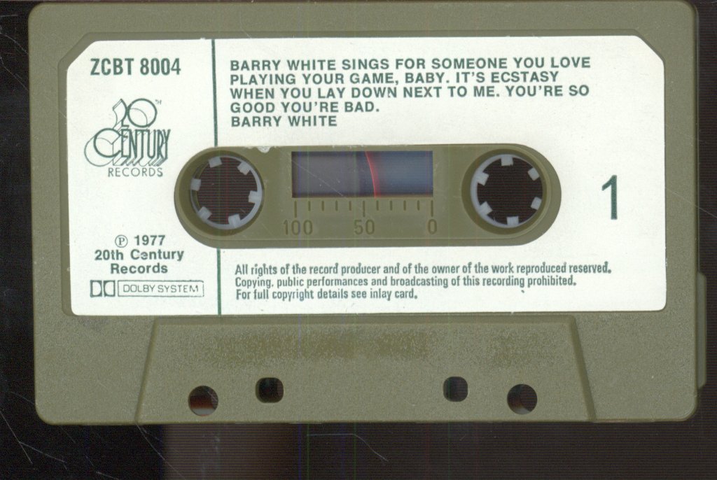 Barry White - Barry White Sings For Someone You Love - Cassette
