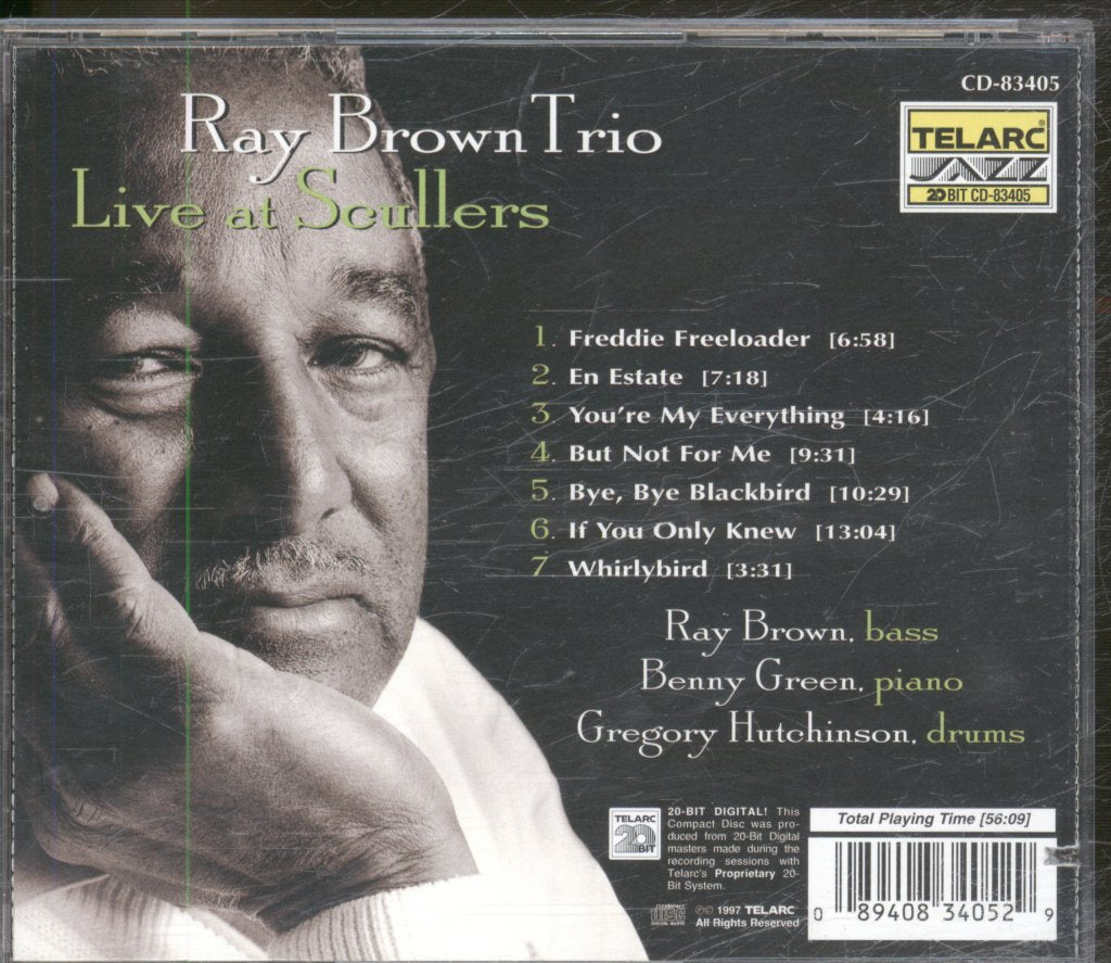 Ray Brown Trio - Live At Scullers - Cd
