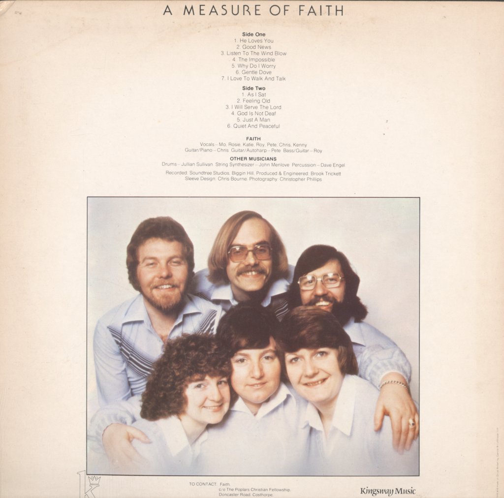 Faith - A Measure Of Faith - Lp