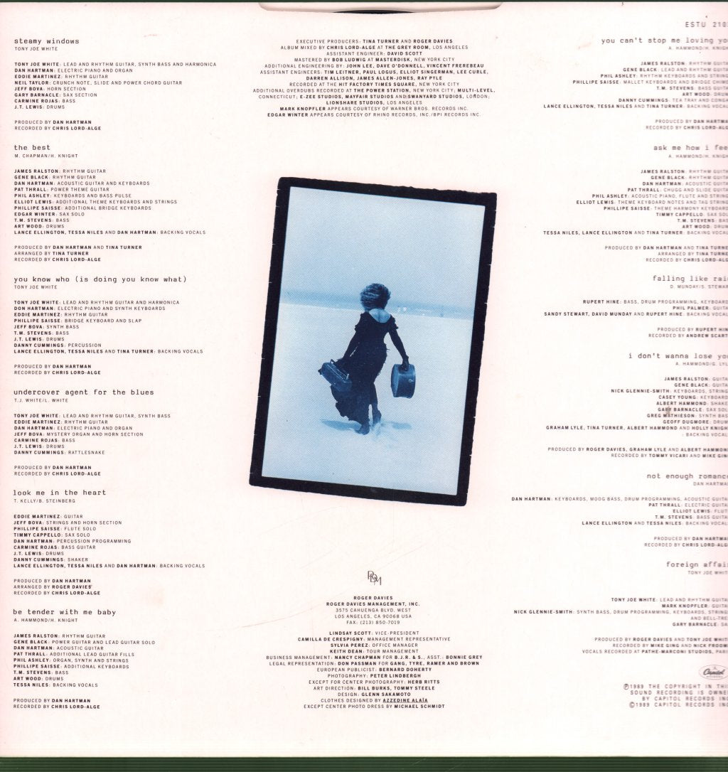 Tina Turner - Foreign Affair - Lp