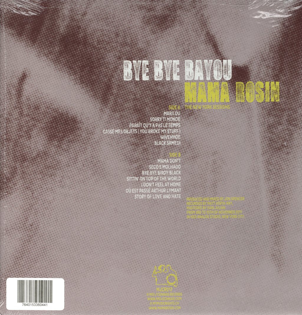 Mama Rosin - Bye Bye Bayou - Lp