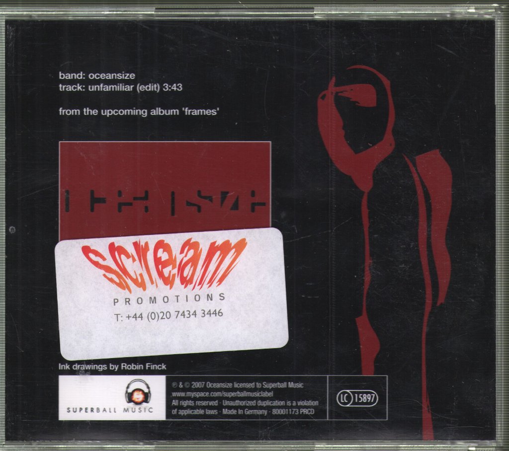 Oceansize - Unfamiliar - Cdr