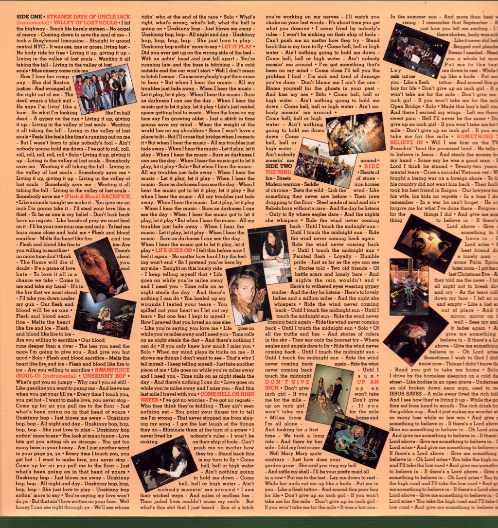 Poison - Flesh And Blood - Lp