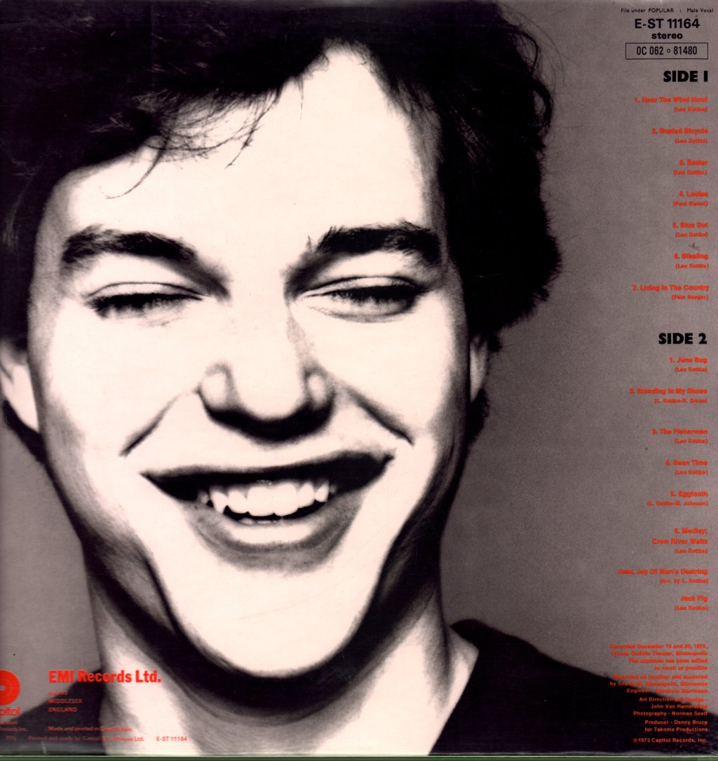 Leo Kottke - My Feet Are Smiling - Lp