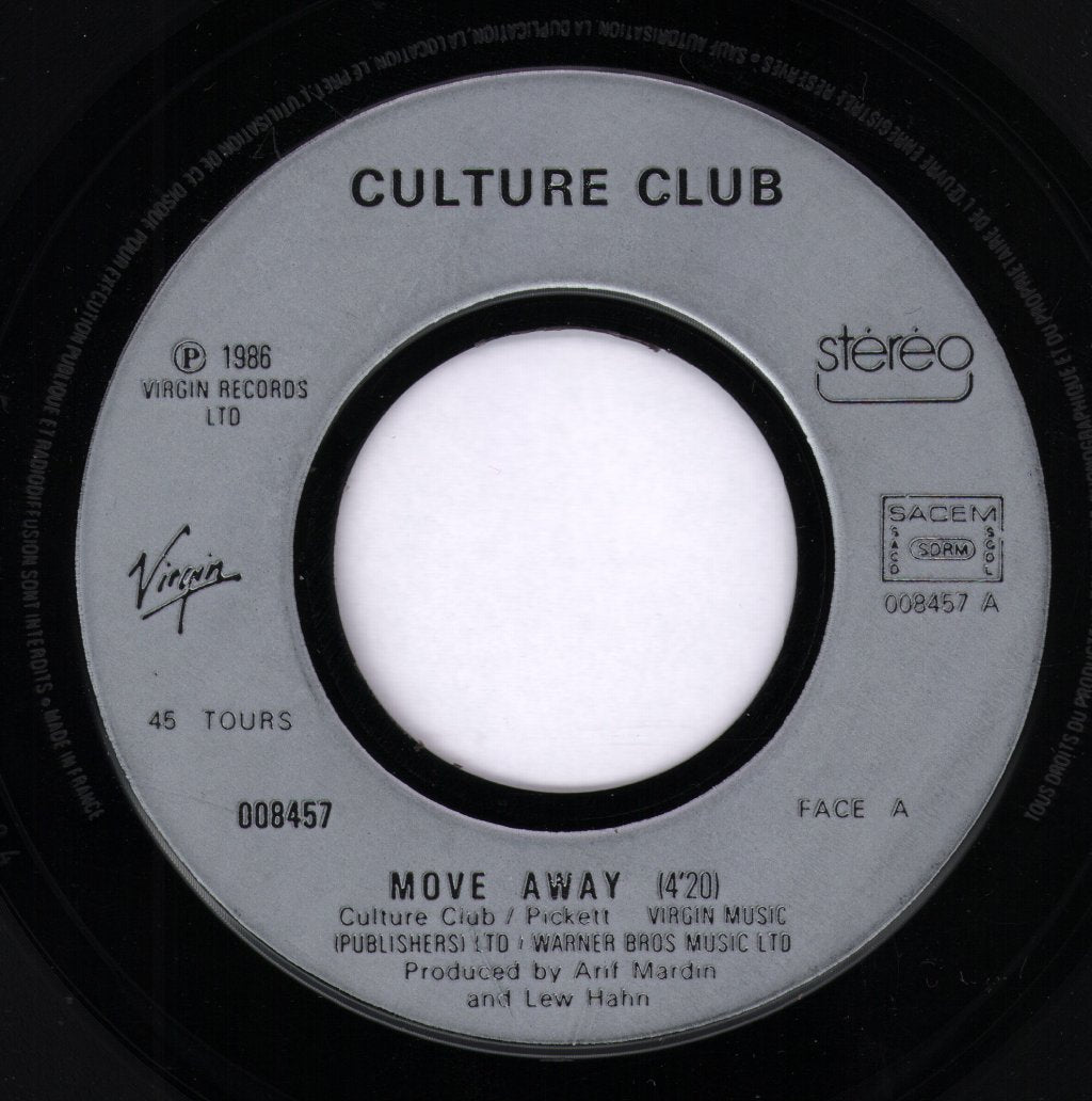 Culture Club - Move Away - 7 Inch