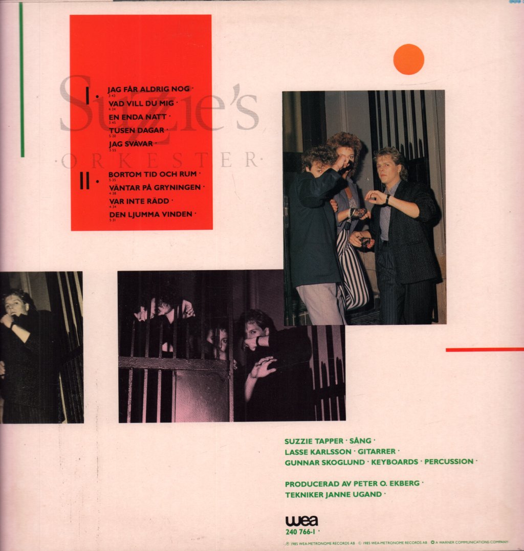 Suzzies Orkester - 1000 Nätter - Lp