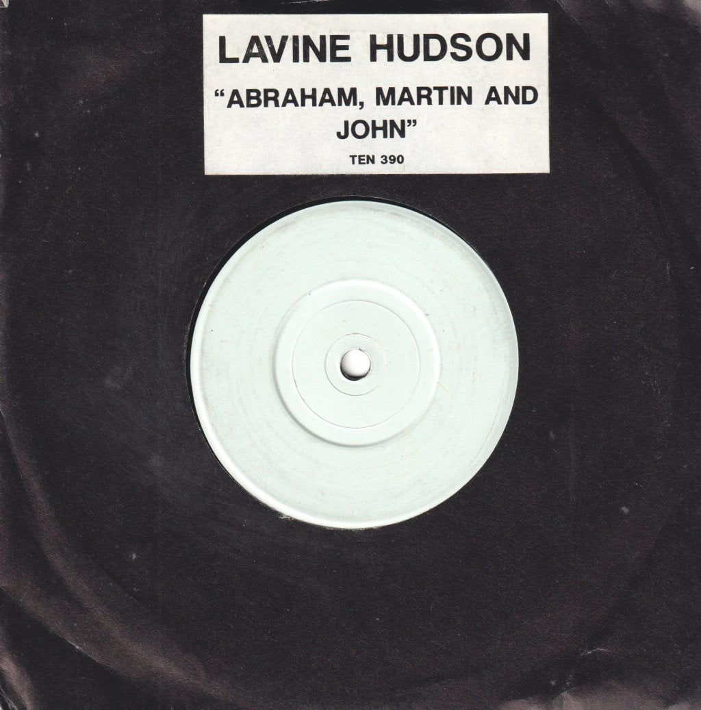 Lavine Hudson - Abraham, Martin & John - 7 Inch