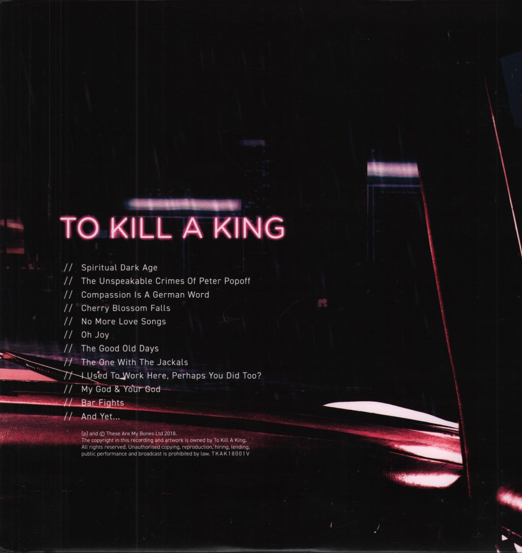 To Kill A King - Spiritual Dark Age - Lp