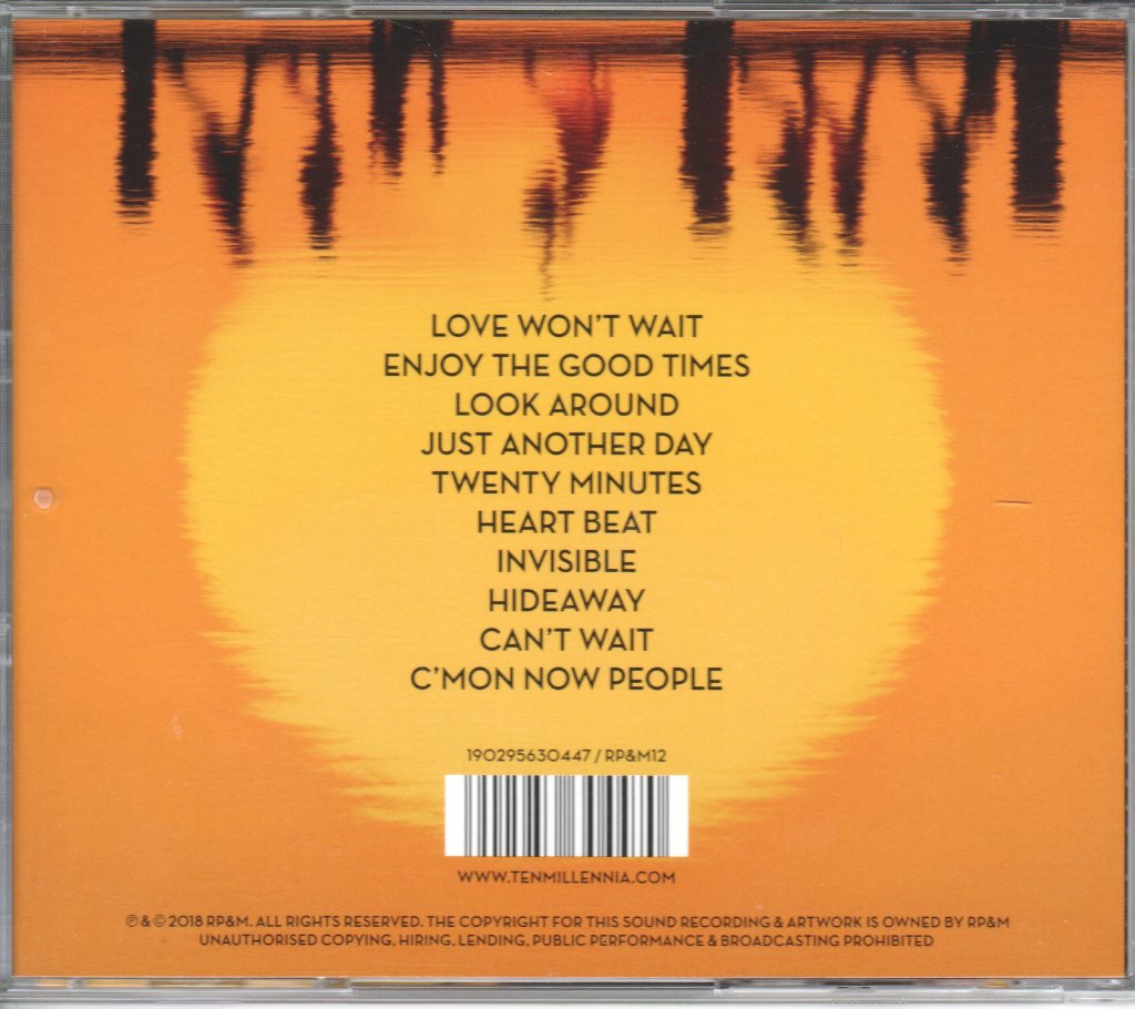 Ten Millennia - Love Won't Wait - Cd