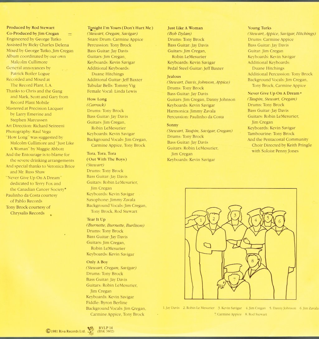 Rod Stewart - Tonight I'm Yours - Lp