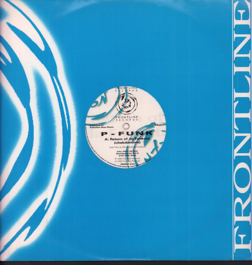 P-Funk - Return Of The Funksta - 12 Inch