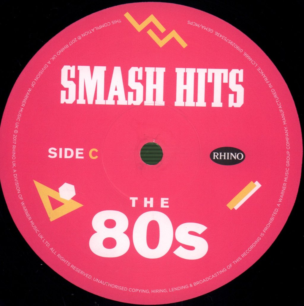 Various Artists - Smash Hits The 80s - Double Lp