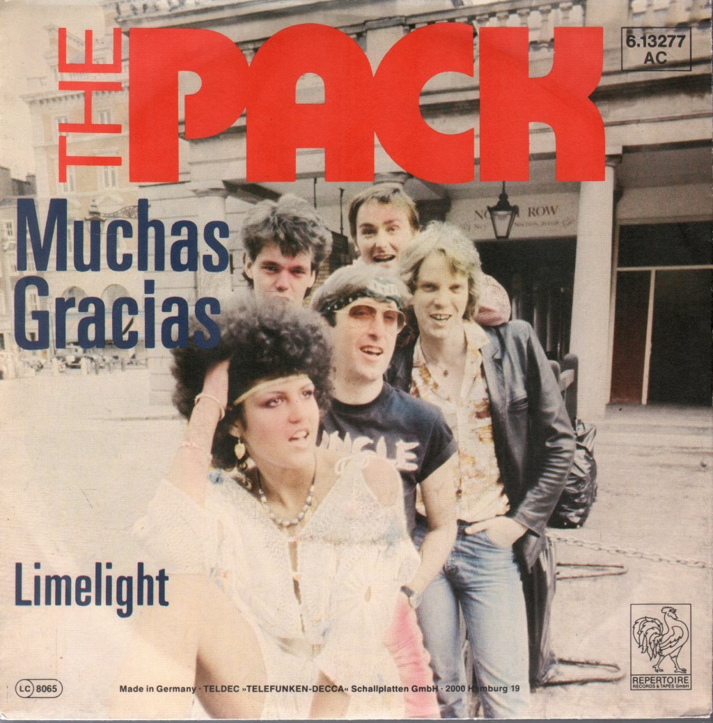 Pack (80'S Pop/Wave Group) - Muchas Gracias - 7 Inch