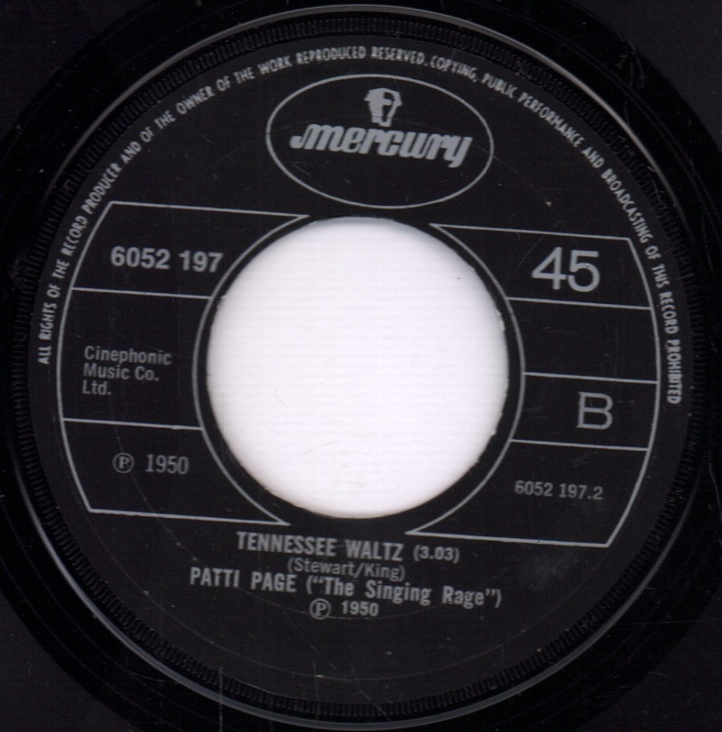 Patti Page - That Doggie In The Window - 7 Inch