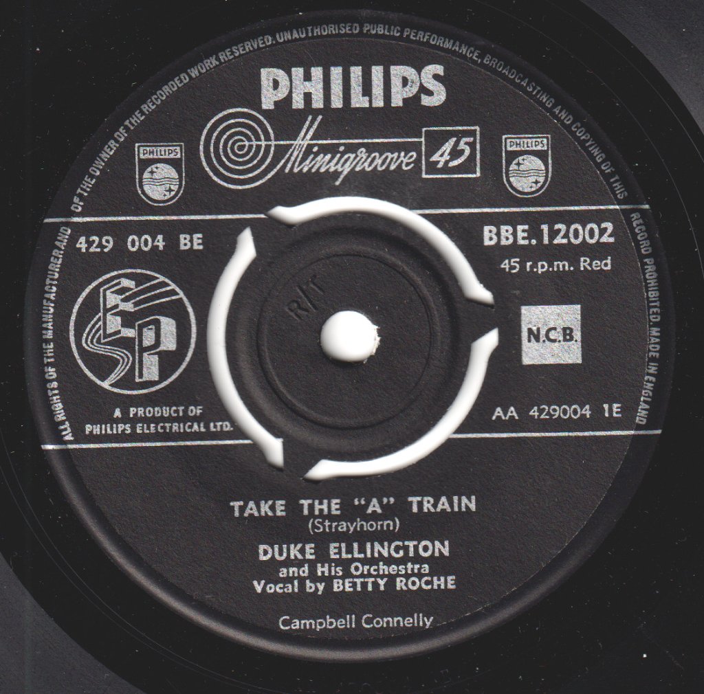 Duke Ellington And His Orchestra - Take The A Train - 7 Inch
