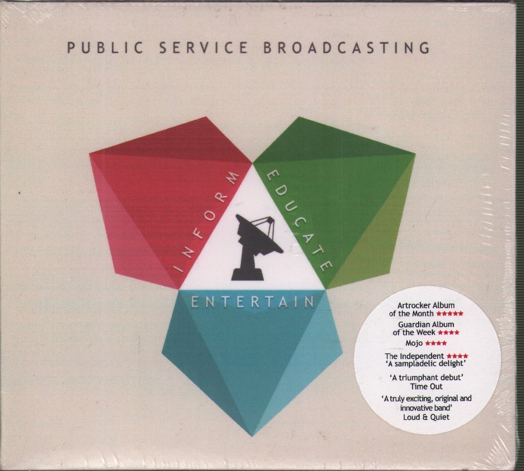 Public Service Broadcasting - Inform Educate Entertain - Cd