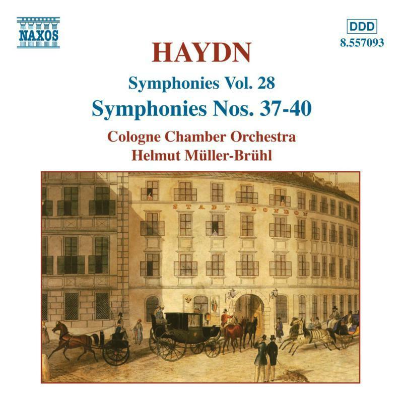 Cologne Chamber Orchestra, Helmut Muller Bruhl - Haydn: Symphonies Nos. 37-40 - Cd