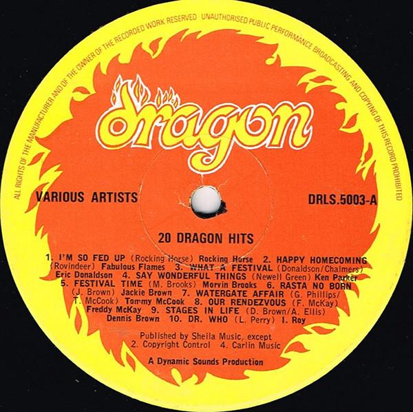 Various Artists - 20 Dragon Hits - Lp