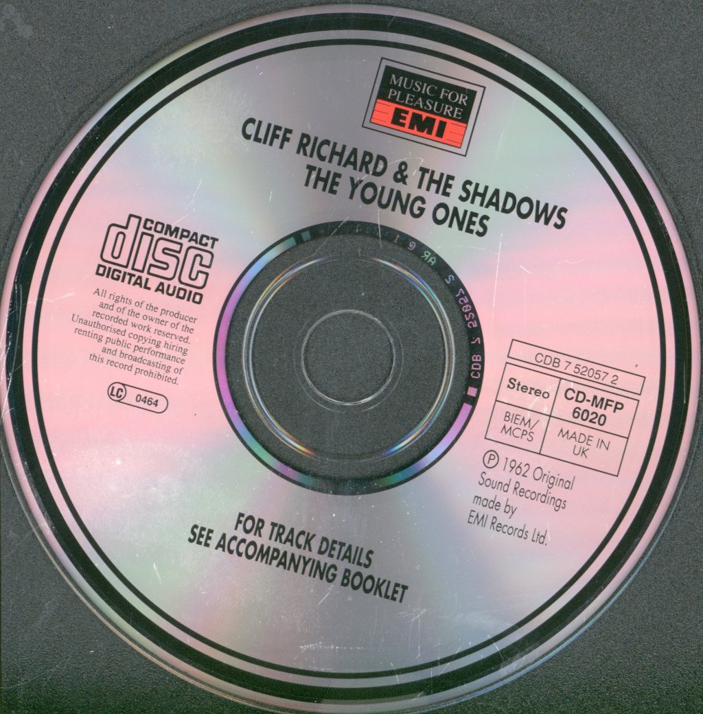 Cliff Richard And The Shadows - Young Ones - Cd