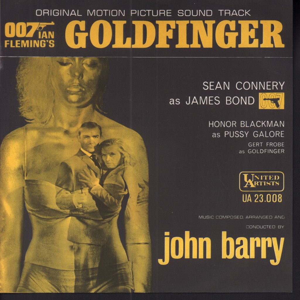 John Barry - Goldfinger - 7 Inch