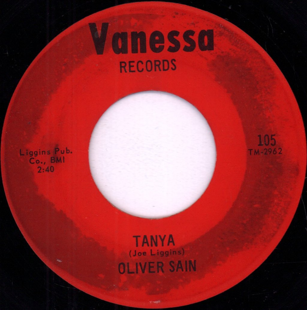 Oliver Sain - Tanya - 7 Inch