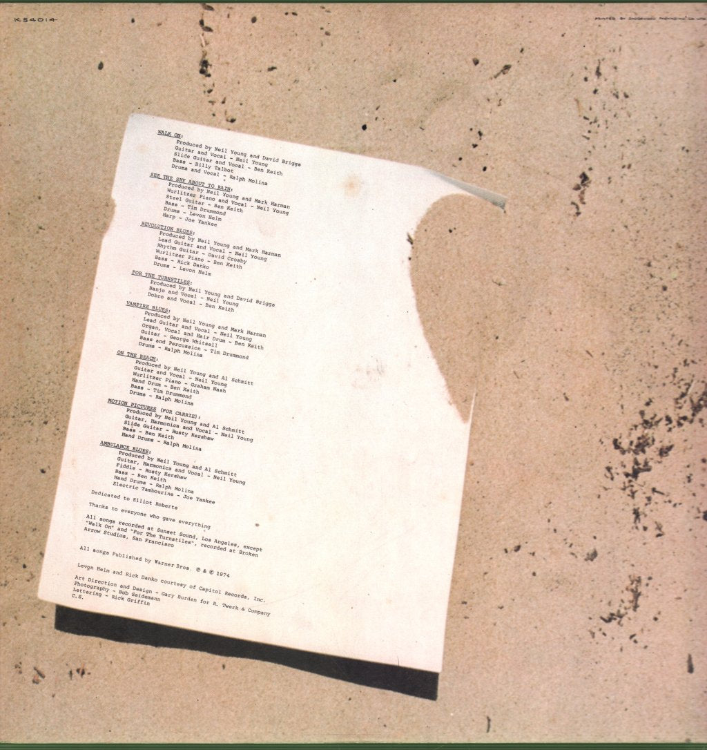 Neil Young - On The Beach - Lp