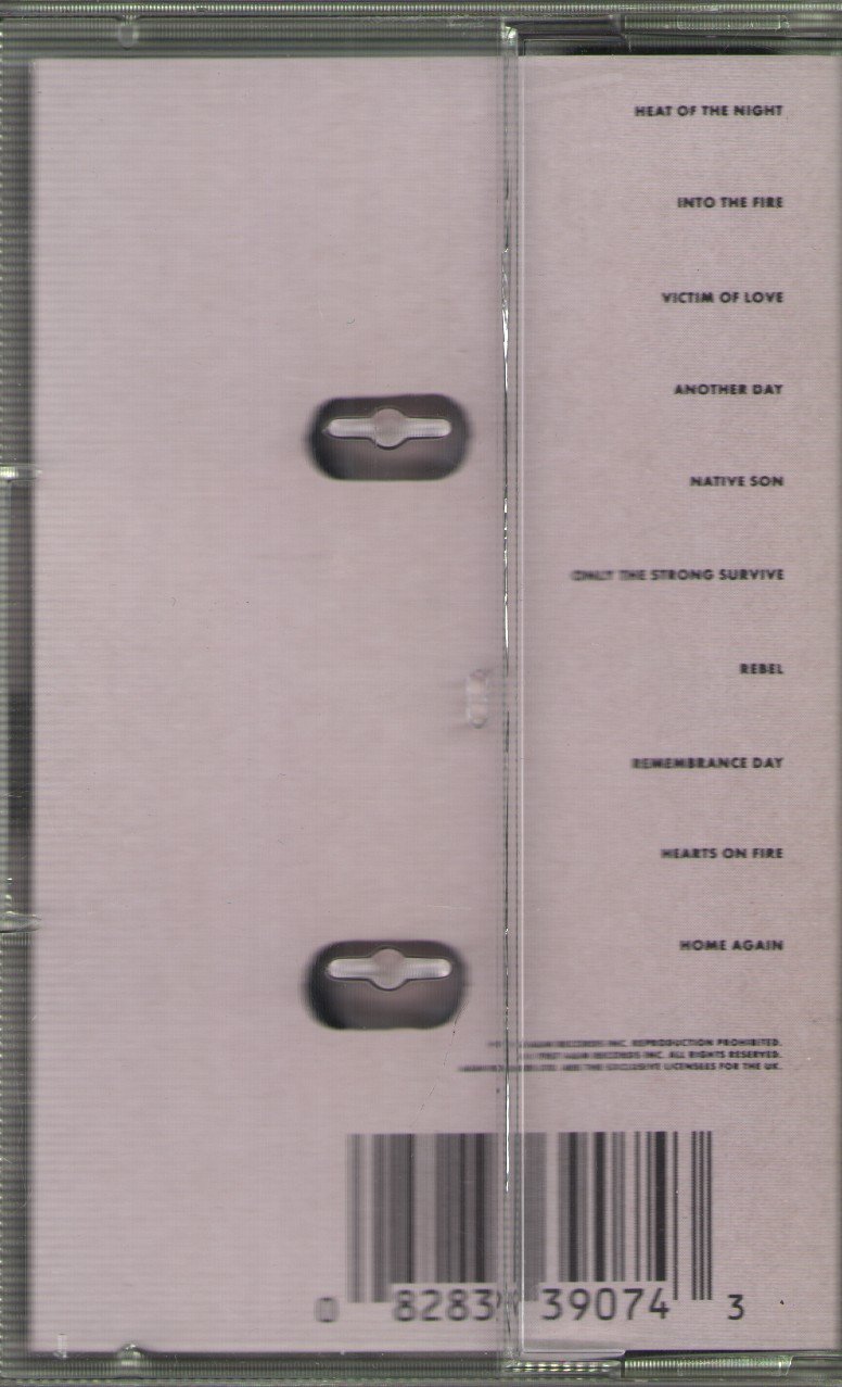 Bryan Adams - Into The Fire - Cassette