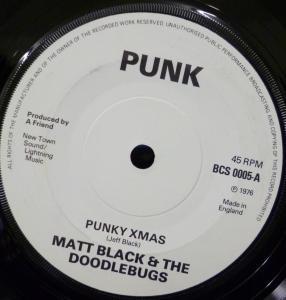 Matt Black And The Doodlebugs - Punky Xmas - 7 Inch