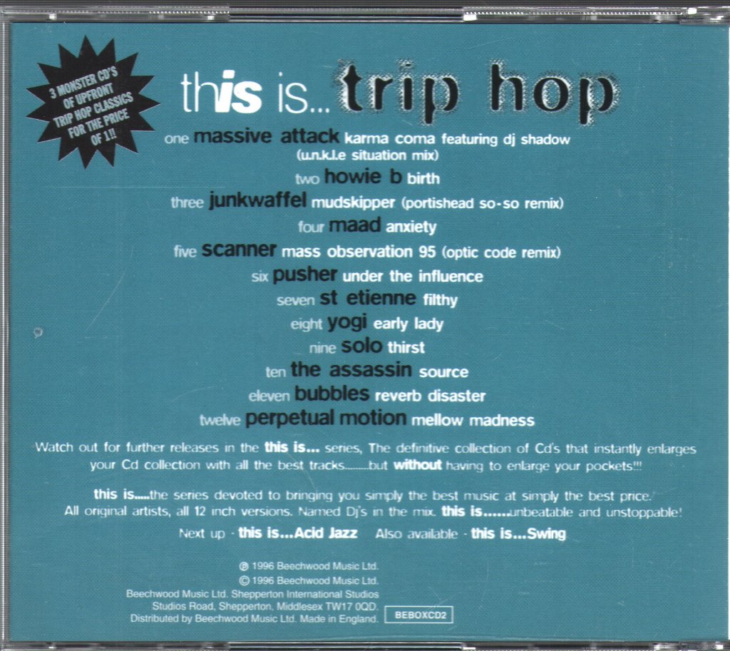 Various Artists - This Is... Trip Hop - Cd Set