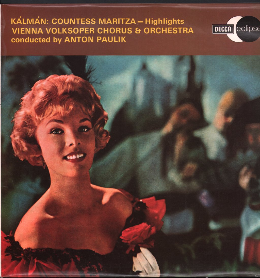 Vienna Volksoper Chorus & Orchestra / Anton Paulik - Kalman - Countess Maritza - Highlights - Lp
